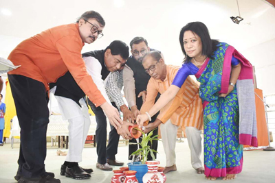 Mayor of Agartala Municipal Corporation (AMC) Dipak Majumder inaugurated a teachers felicitation programme in Bani Vidyapith Girls School in Agartala on Nov 29.